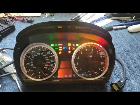 M3 DCT cluster shift lights bench test