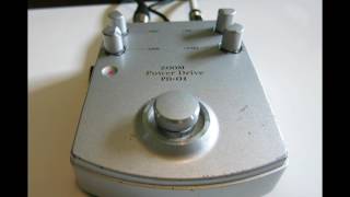 Video thumbnail for Zoom PD-01 Power Drive demo by Stian Lerstad Johansen