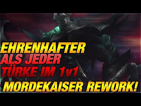 Ehrenhafter als jeder Türke im 1v1! Mordekaiser Rework [League of Legends]