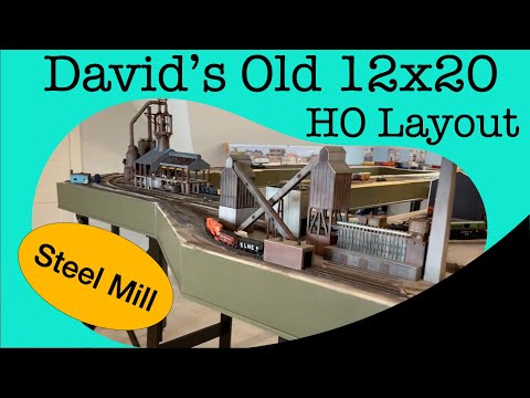 David's Old HO model Railroad layout