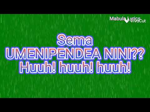 Otile Brown X Barakah da prince_ lyrics video