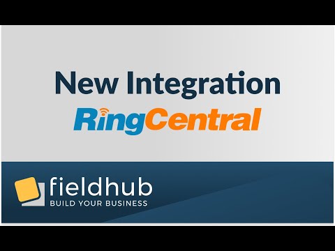 FieldHub RingCentral Integration: Customer Info Pops Up on Every Call