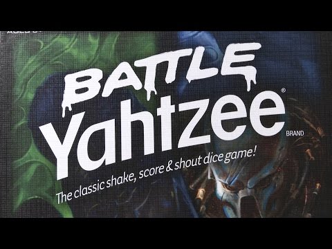 Battle Yahtzee Alien vs. Predator from USAopoly