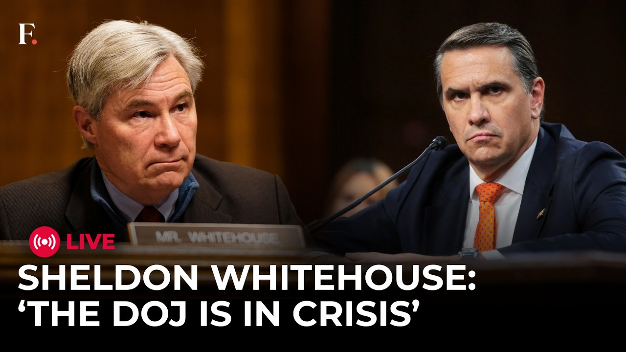 LIVE: Sheldon Whitehouse Grills Todd Blanche Over DOJ, FBI Claims & Trump Controversies