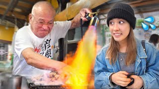 I Visited the Wildest Japanese Street Food Chef in Osaka (Izakaya Toyo)