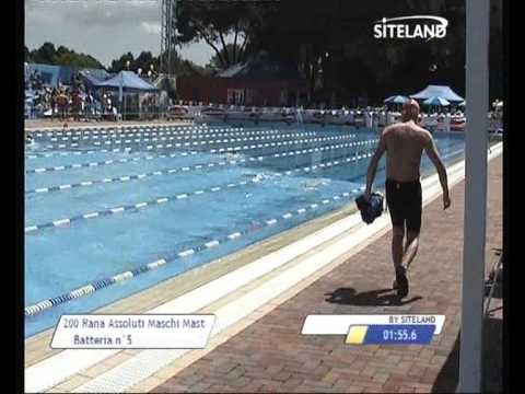 Serie 7 dei 200 Rana  Assoluti Maschi Master - 13 Memorial Andrea Bettiol