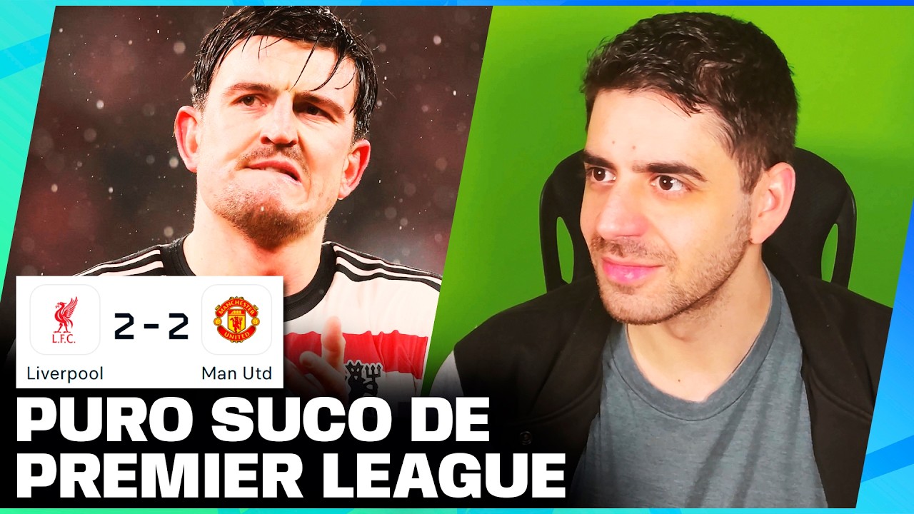 Maguire perde no último segundo | Liverpool 2-2 Manchester United 🔴👿