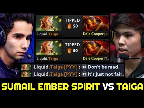 SUMAIL vs TAIGA — Mid Ember Spirit with Full Magic Build