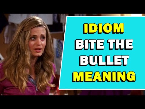 Idiom 'Bite The Bullet' Meaning
