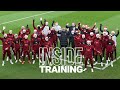 Inside Training: Festive spirit and pinpoint shooting as the Reds train on Christmas Eve