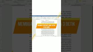 3 DETIK cara membuat footnote di word #tipsword cr: amnotel