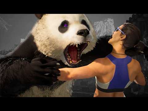 MK1 - All Animalities on Janet Cage