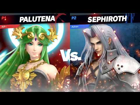 AshenDemon (Sephiroth) vs T8 | Zie (Palutena) - Local of Lafayette #38 (Winner's Round 3)