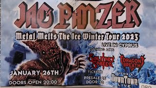 Jag Panzer @ Down Town Live, Nicosia, Cyprus, Jan 26, 2023.