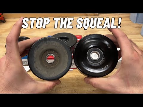 New idler and tensioner pulleys for my 2002 Toyota Tundra V8