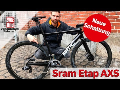 Neue Funkschaltung im Detail: Die neue SRAM Red Etap mit der AXS-Gruppe