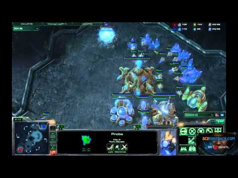 Minigun teaching Quixotic PvP [Game 1] - Starcraft 2 Lesson