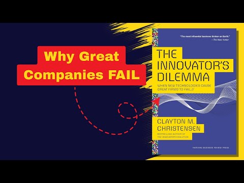 Why Great Companies Fail | The Innovator’s Dilemma by Clayton Christensen (Book Summary)