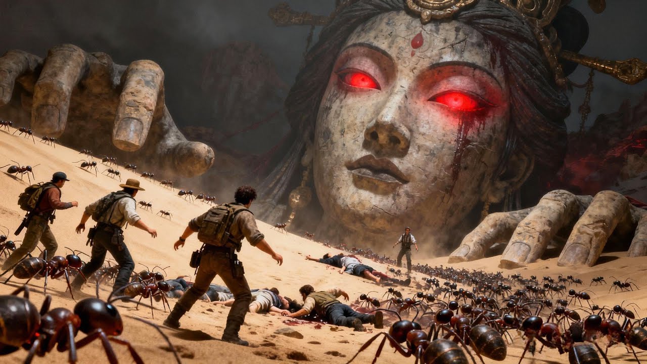 【MULTISUB】【悬疑冒险】考古小隊觸怒西王母，湧出大量行軍蟻吞噬活人。#悬疑 #古墓 #惊悚 #诡异 #剧好看