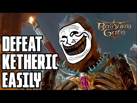 Beat Ketheric Thorm Easily, Baldur's Gate 3, Act 2, Final Boss Fight, BG3