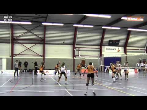 Volleybal Dames 2e div A: Betech Olhaco D1 - Oranje Nassau D1 [14-11-2015]