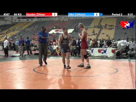 Last Chance Qual. 66 KG: Hayden Zillmer (Minnesota Storm) vs. Jake Calhoun (Modern Day Gladiators)