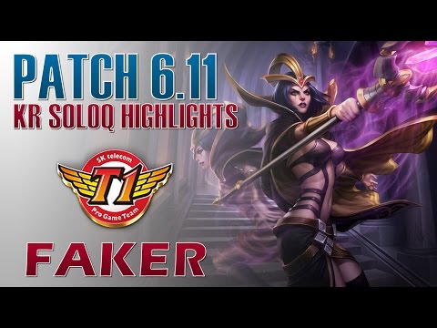 SKT T1 Faker vs Longzhu Frozen - LeBlanc vs Viktor - KR LOL Challenger 626LP Highlights