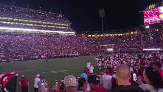 Oklahoma Sooners honor Toby Keith 4th quarter tribute 8/30/24 vs Temple Owls