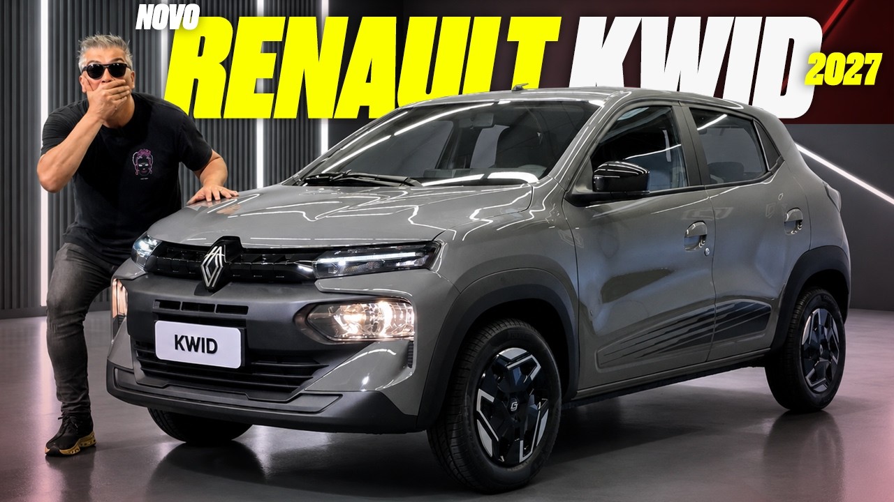 Novo Renault Kwid 2027 - AGORA POR R$ 71.000! O QUE MUDOU NO CARRO MAIS BARATO DO BRASIL? EU CONTO!