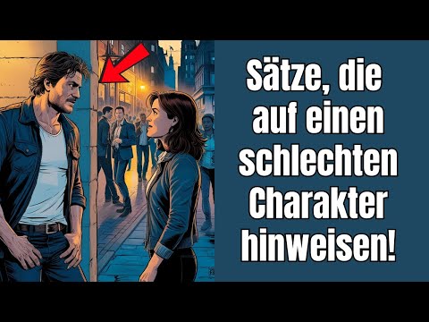 Sentences that indicate a bad character!