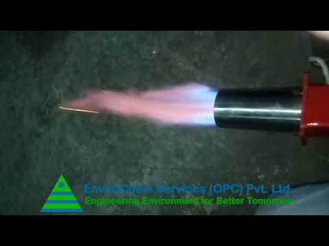 Aluminum industrial gas burner, capacity: 100 kw