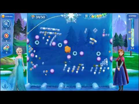 Frozen Free Fall: Icy Shot Level 227 - NO BOOSTERS ☃☃☃