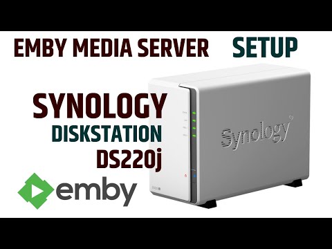 How to install Emby Media server on the Synology DS220j DISKSTATION 2020 #synology #NAS #DS220j