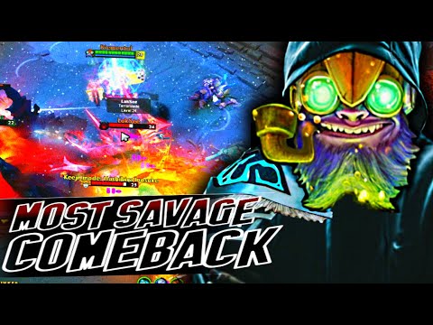 TINKER - MOST SAVAGE MEGA'S COMEBACK | DOTA 2 TINKER GAMEPLAY