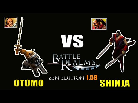 OTOMO vs SHINJA - Battle Realms ZE 1.58