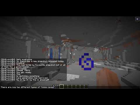 bmlugo - Minecraft Snapshot 21w06a Caves & Cliffs: Improved Cave Generation and World Height