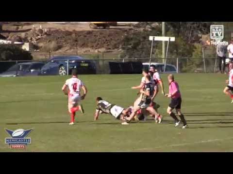 2016 Newcastle RL Round 15 1st Grade Highlights - Maitland Pickers v South Newcastle Lions