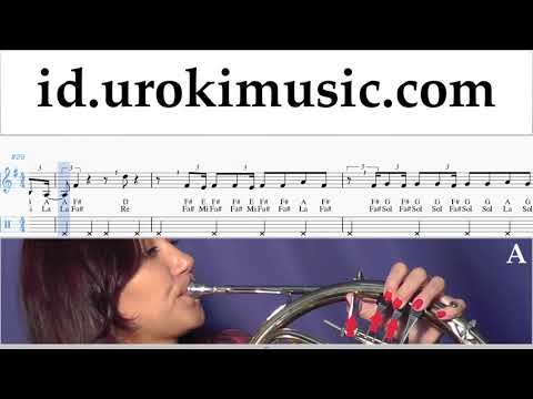 Cara Bermain French Horn Jonas Brothers - Cool Tutorial Tab um-i-n592