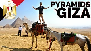 THE PYRAMIDS OF GIZA // Egypt Travel مصر