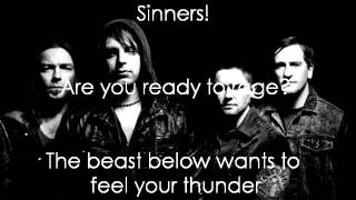 Bullet For My Valentine - Saints & Sinners (with correct lyrics on screen)