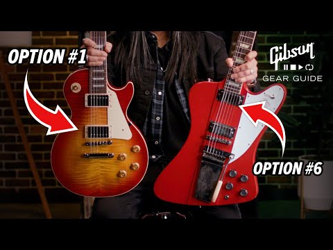 Whats the BEST Gibson ELECTRIC Guitar Shape For YOU? Beginner's Guide to Gibson