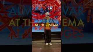An iconic window with the icon Pedro Almodóvar 😎 A Special Preview of BITTER CHRISTMAS at Selfridges