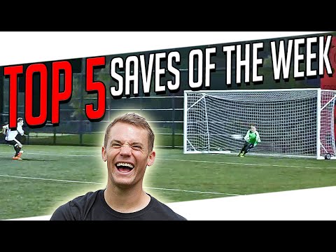 TOP 5 - Best Goalkeeper Saves I WEEK #42 2015