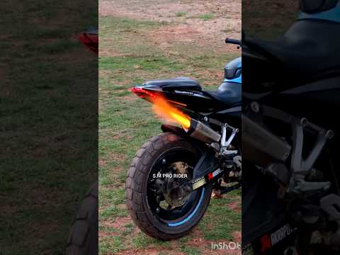 NS 200 exhaust sound#bike_rider#akrapovic#fire#super performance#shorts_video#reels#viral_video.||🔥🔥