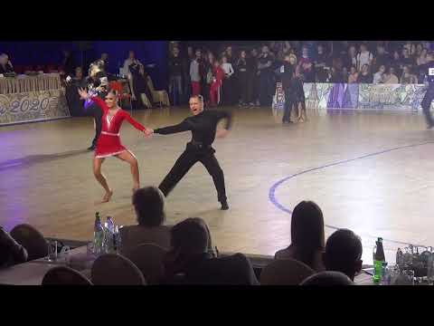 Petr Alexashin - Natalia Karakotova, Cha-cha-cha - Moscow Championship 2020, Youth Latin