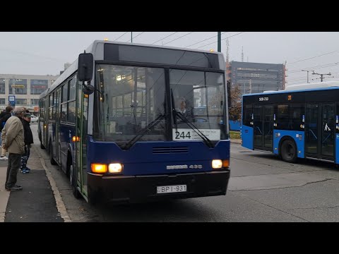 Utolsó utazás Ikarus 435 autóbusszal 244-es vonalon
