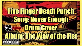 Five Finger Death Punch - Never Enough - Drum Cover #drumcover #fivefingerdeathpunch #musician