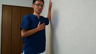 大胸筋・小胸筋のストレッチ