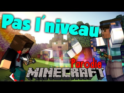 MINECRAFT PARODIE - ♫ Pas L'Niveau ♫ (Conmigo/Kendji Girac)