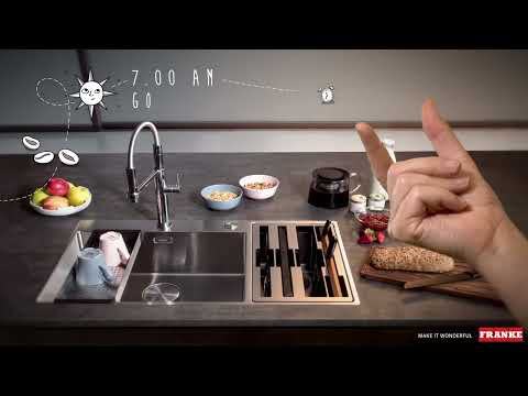 Learn About the Franke Box Centre Sink System
